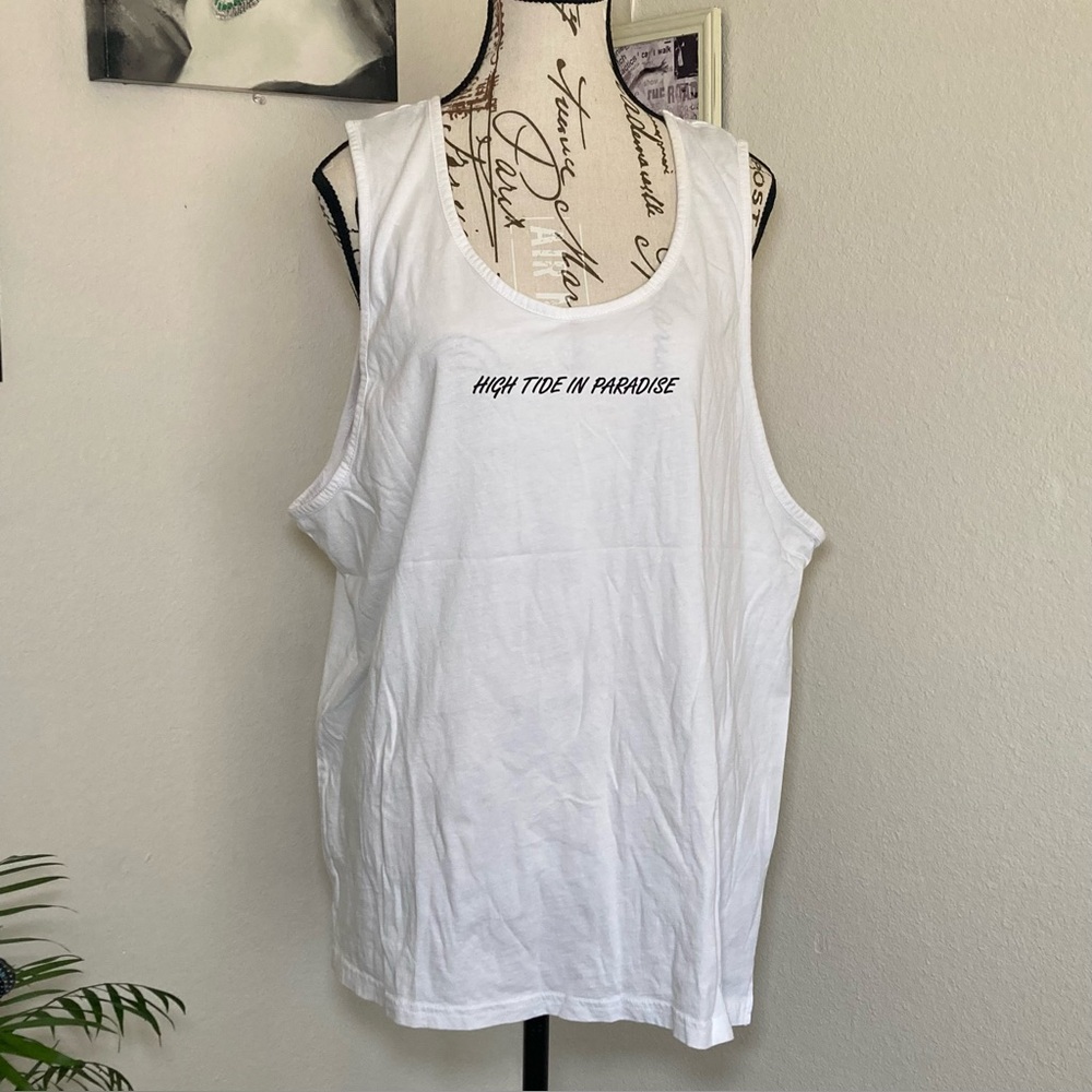 Tank Top “High Tide in Paradise” XL